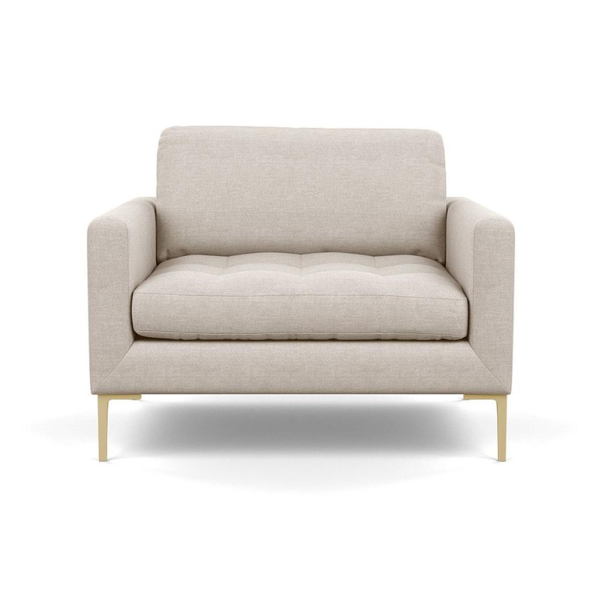 Heal's Richmond Armchair Smart Luxe Velvet Ocean Black Feet - Heal's UK Furniture – image 33