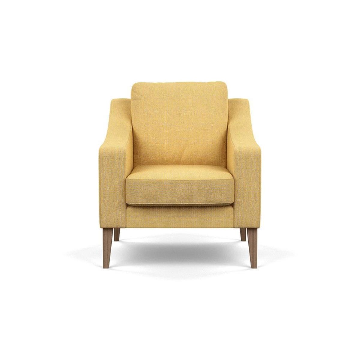Heal's Richmond Armchair Smart Luxe Velvet Ocean Black Feet - Heal's UK Furniture – image 34