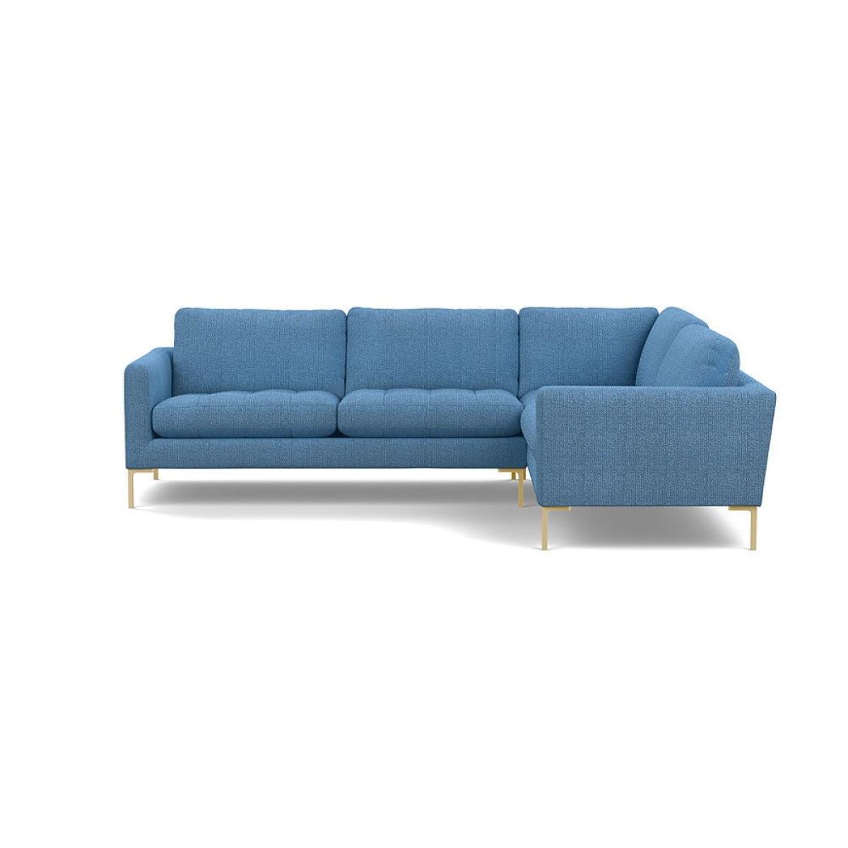 Heal's Richmond Armchair Smart Luxe Velvet Ocean Black Feet - Heal's UK Furniture – image 39