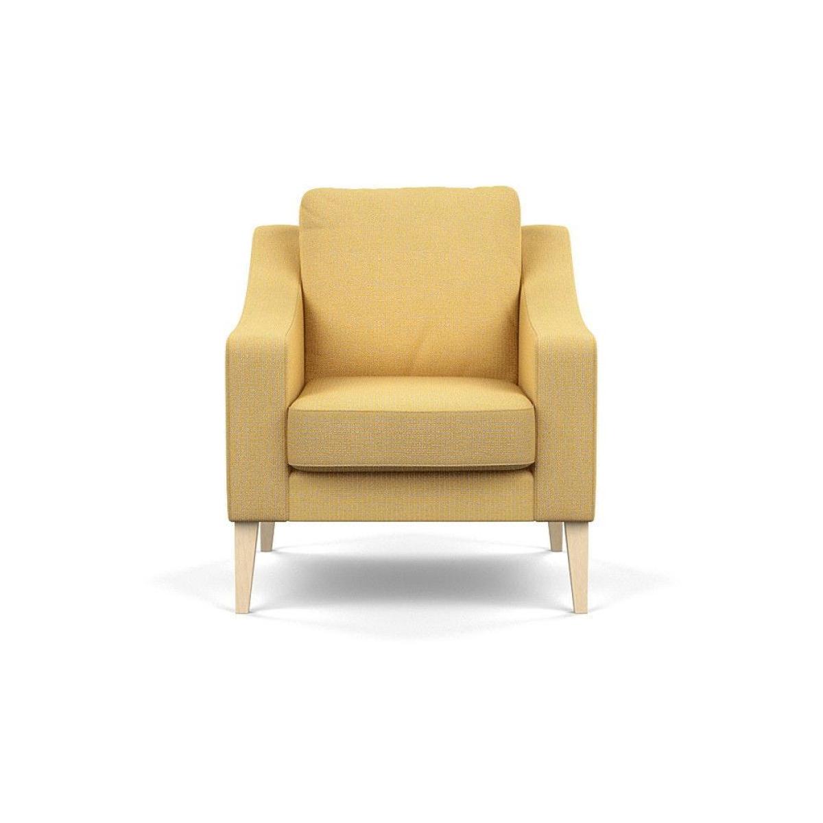 Heal's Richmond Armchair Smart Luxe Velvet Ocean Black Feet - Heal's UK Furniture – image 47