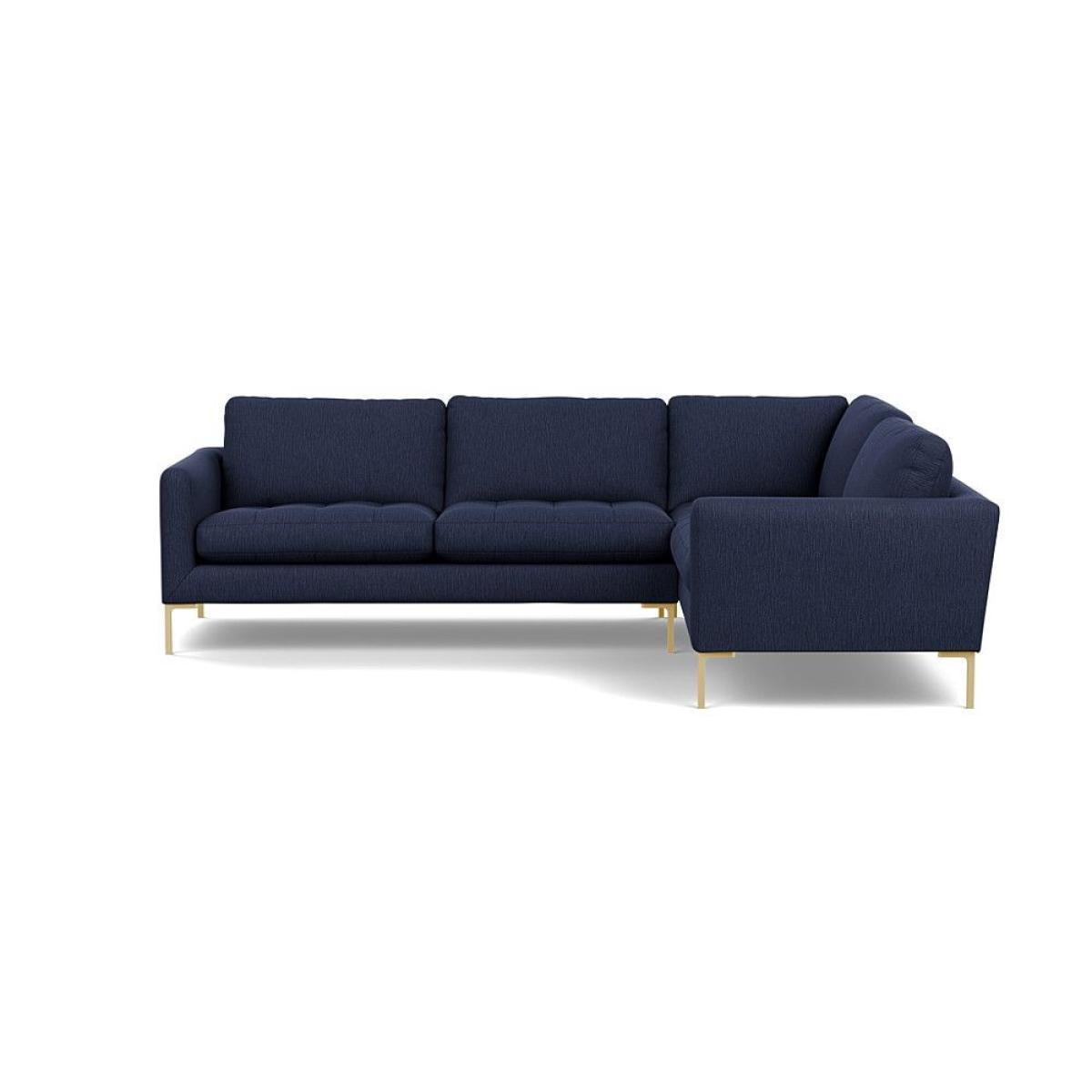 Heal's Richmond Armchair Smart Luxe Velvet Ocean Black Feet - Heal's UK Furniture – image 58