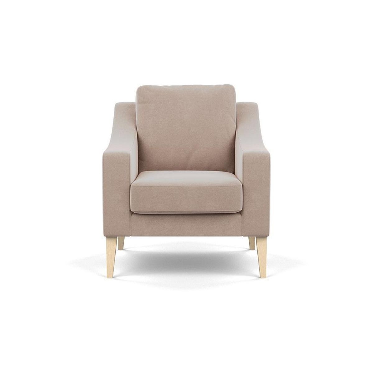 Heal's Richmond Armchair Smart Luxe Velvet Ocean Black Feet - Heal's UK Furniture – image 60