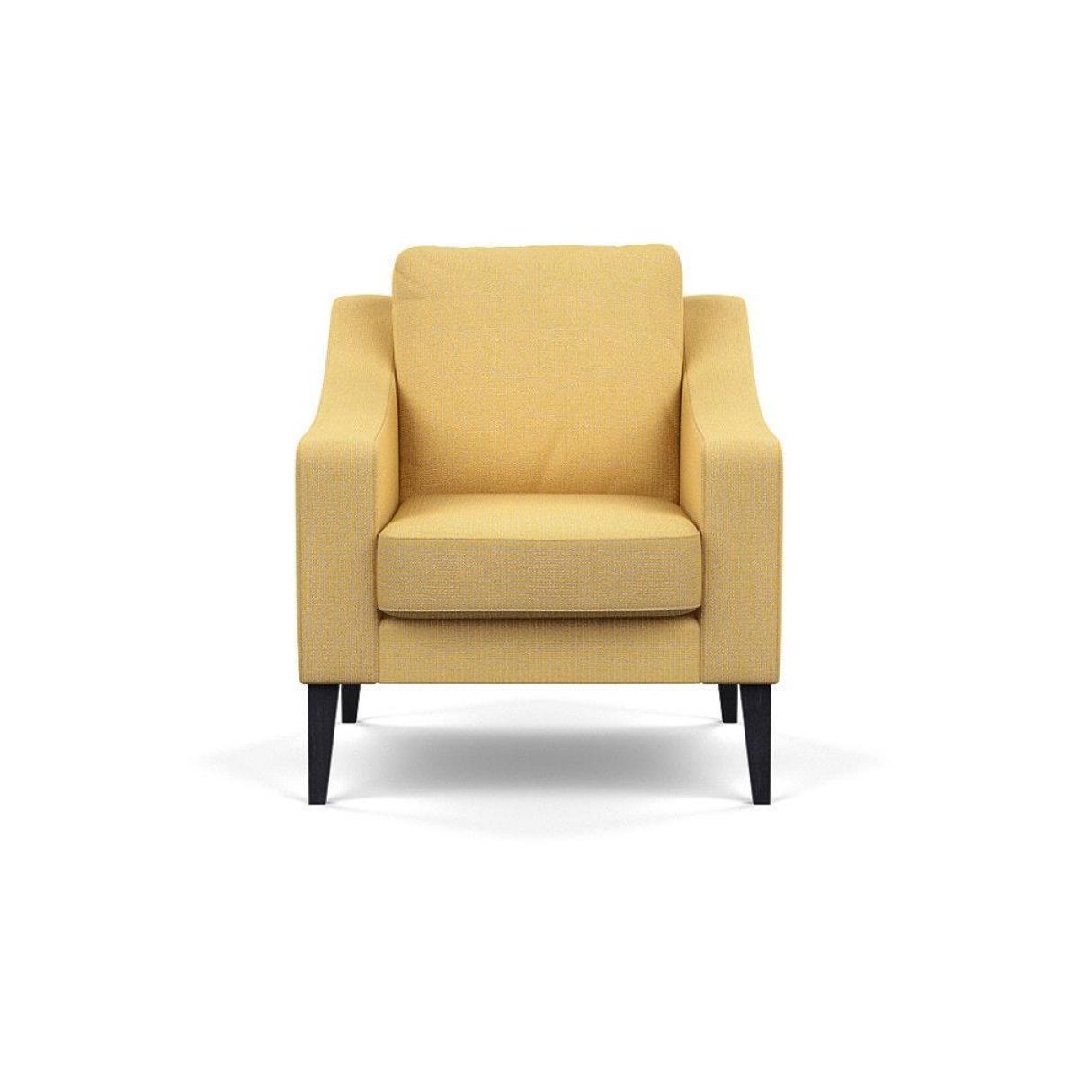 Heal's Richmond Armchair Smart Luxe Velvet Ocean Black Feet - Heal's UK Furniture – image 61
