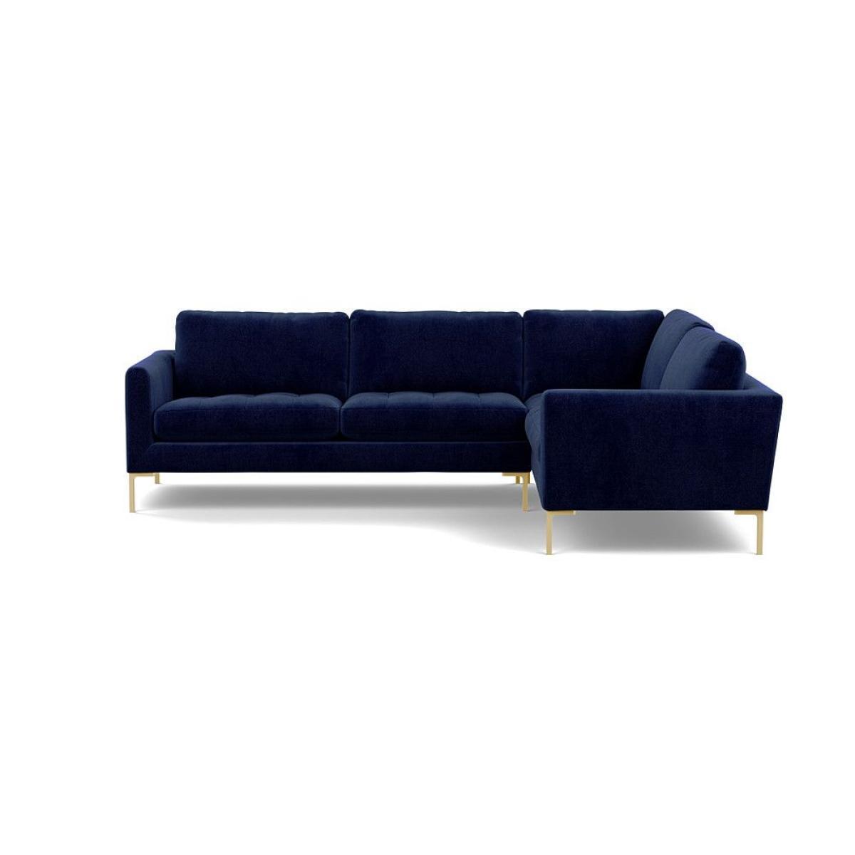 Heal's Richmond Armchair Smart Luxe Velvet Ocean Black Feet - Heal's UK Furniture – image 71