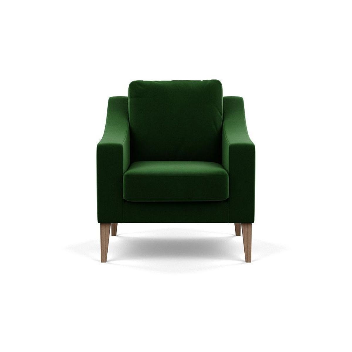 Heal's Richmond Armchair Smart Luxe Velvet Ocean Black Feet - Heal's UK Furniture – image 80