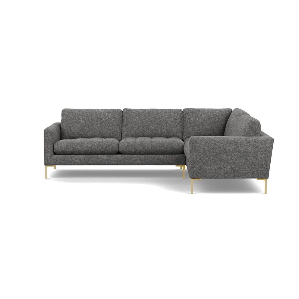 Heal's Richmond Armchair Smart Luxe Velvet Ocean Black Feet - Heal's UK Furniture – image 83