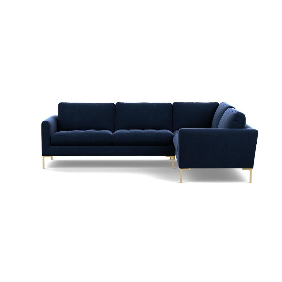 Heal's Richmond Armchair Smart Luxe Velvet Ocean Black Feet - Heal's UK Furniture – image 84