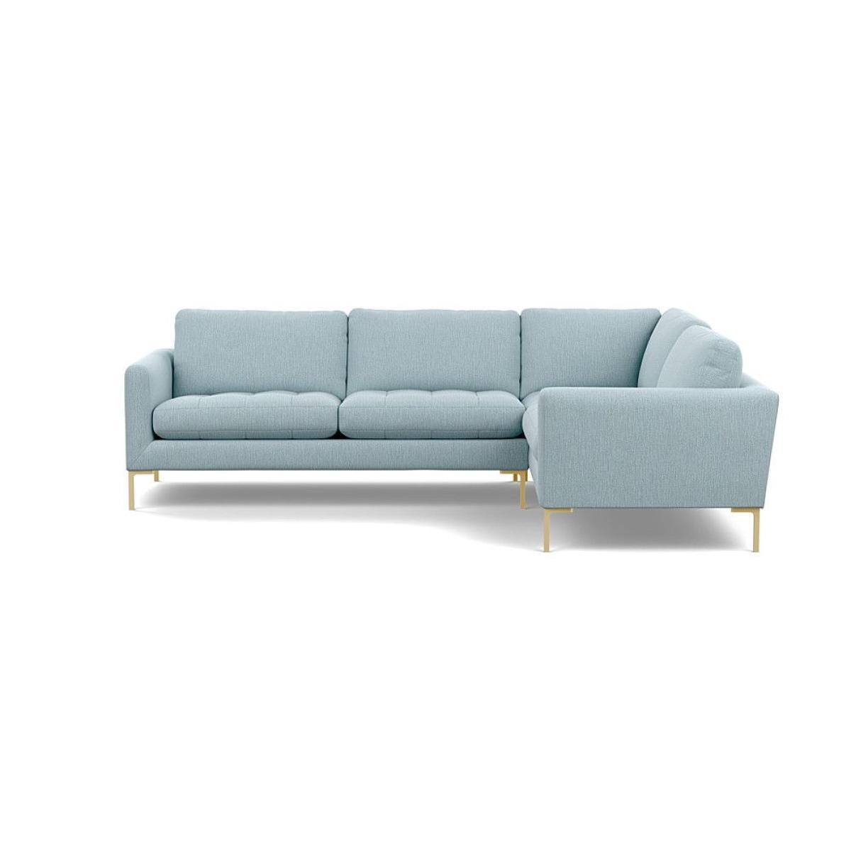 Heal's Richmond Armchair Smart Luxe Velvet Ocean Black Feet - Heal's UK Furniture – image 95