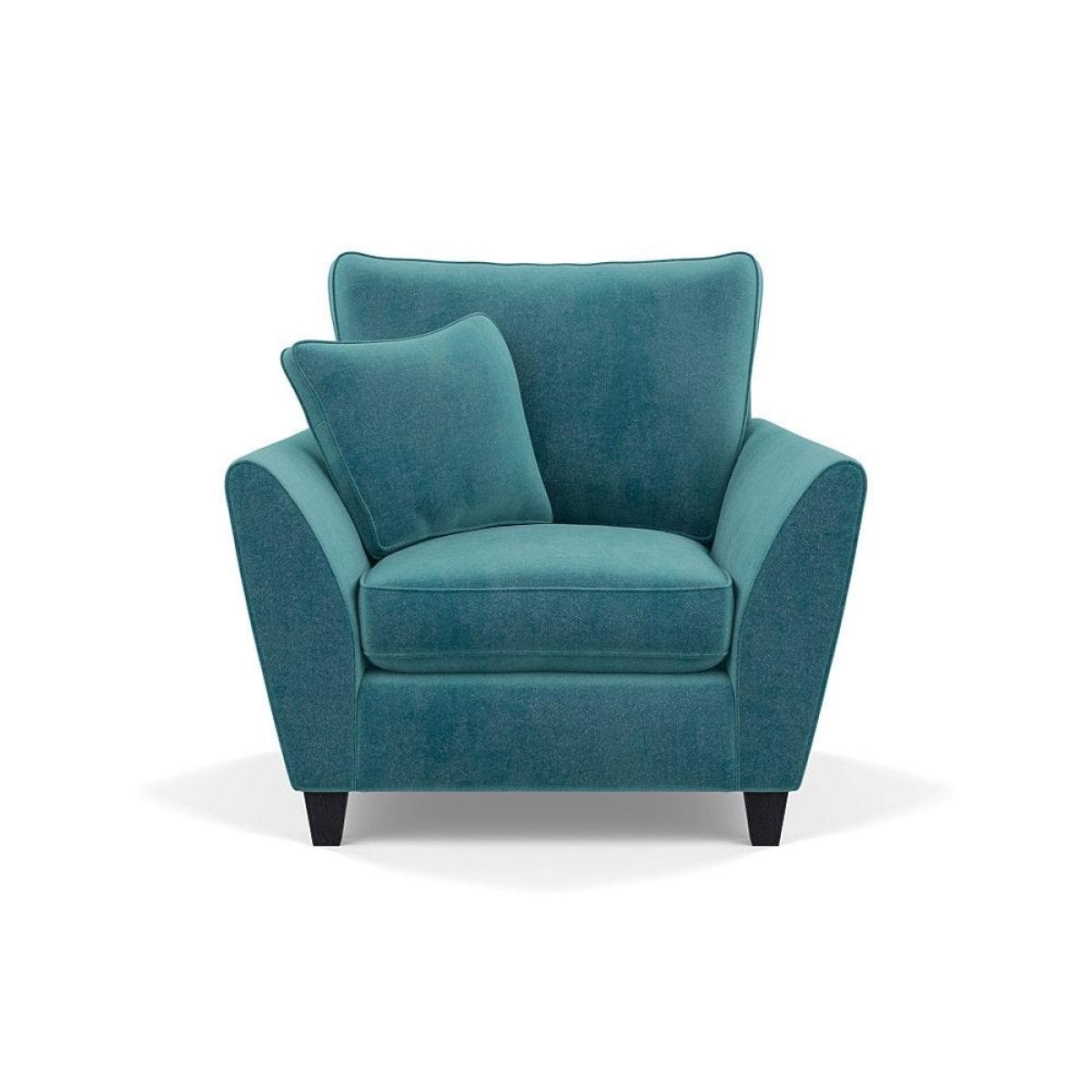 Heal's Torino Armchair Texture Ink Black Feet - Heal's UK Furniture – image 16