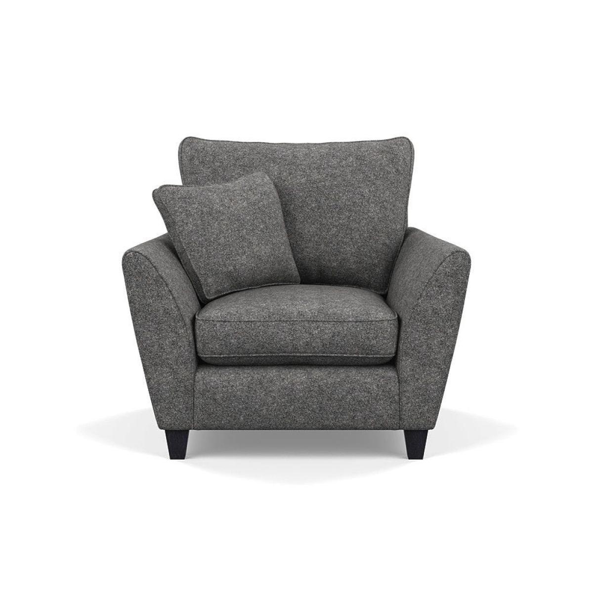 Heal's Torino Armchair Texture Ink Black Feet - Heal's UK Furniture – image 27