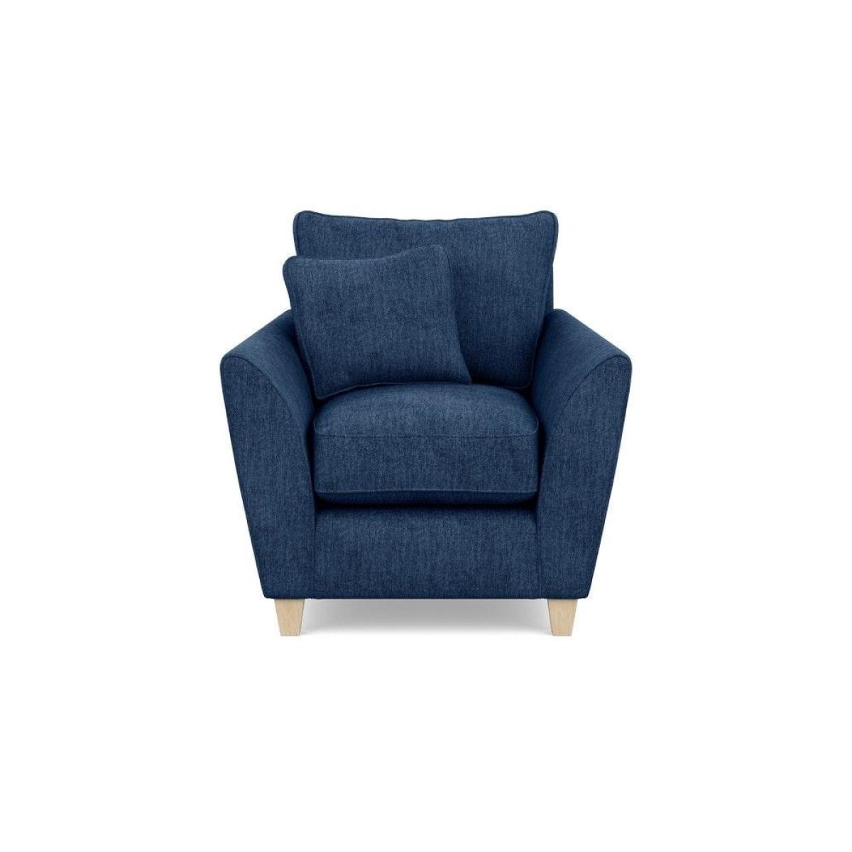 Heal's Torino Armchair Texture Ink Black Feet - Heal's UK Furniture – image 4