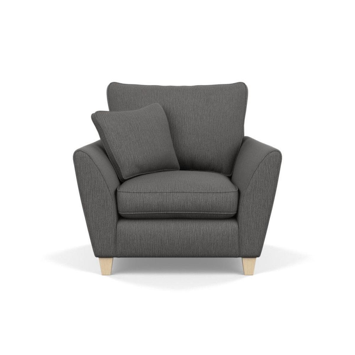 Heal's Torino Armchair Texture Ink Black Feet - Heal's UK Furniture – image 39