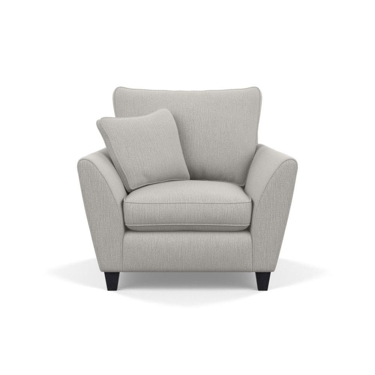 Heal's Torino Armchair Texture Ink Black Feet - Heal's UK Furniture – image 5