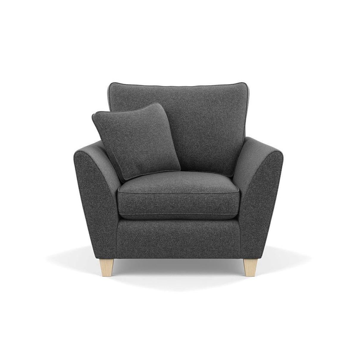 Heal's Torino Armchair Texture Ink Black Feet - Heal's UK Furniture – image 45