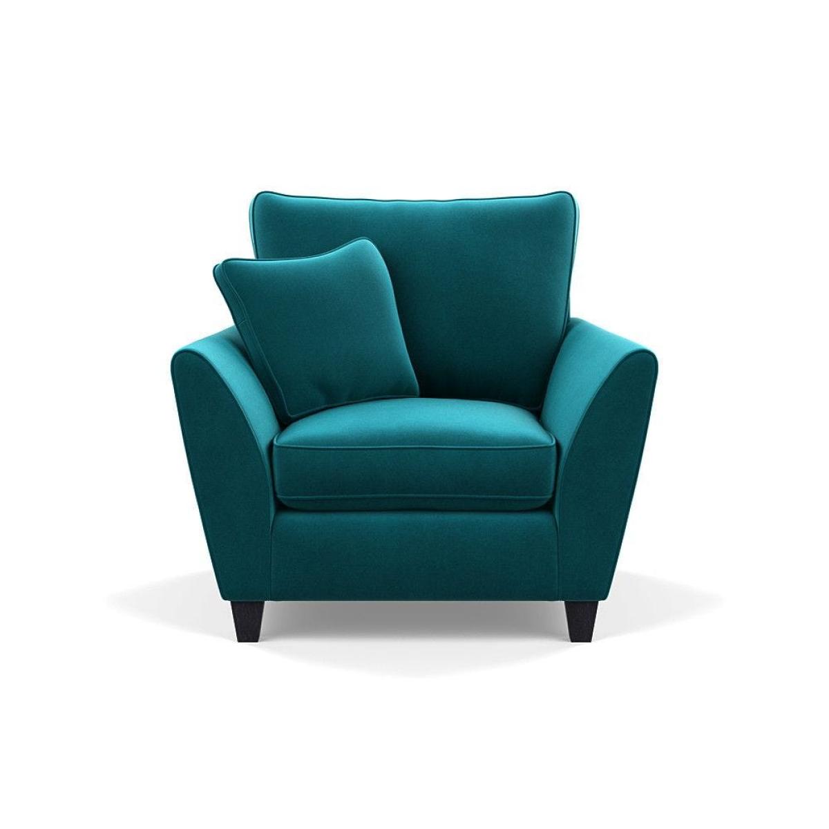 Heal's Torino Armchair Texture Ink Black Feet - Heal's UK Furniture – image 7