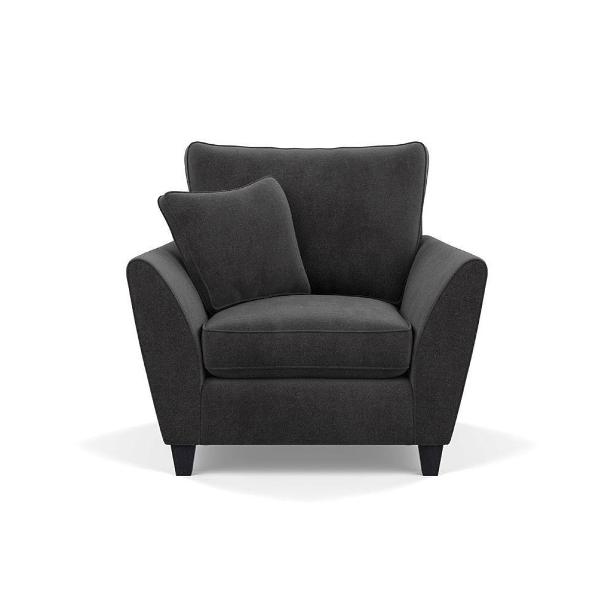 Heal's Torino Armchair Texture Ink Black Feet - Heal's UK Furniture – image 73
