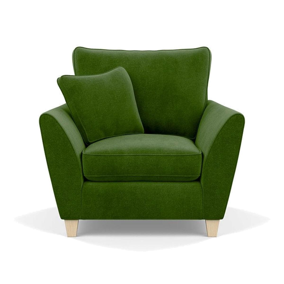 Heal's Torino Armchair Texture Ink Black Feet - Heal's UK Furniture – image 1