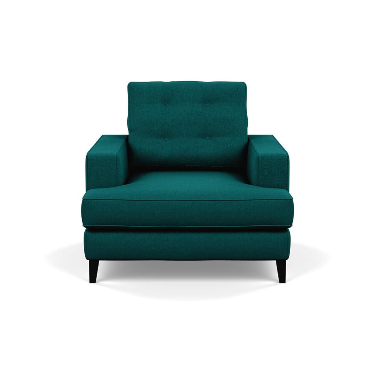 Heal's Mistral Armchair Brushed Cotton Pine Black Feet – image 2