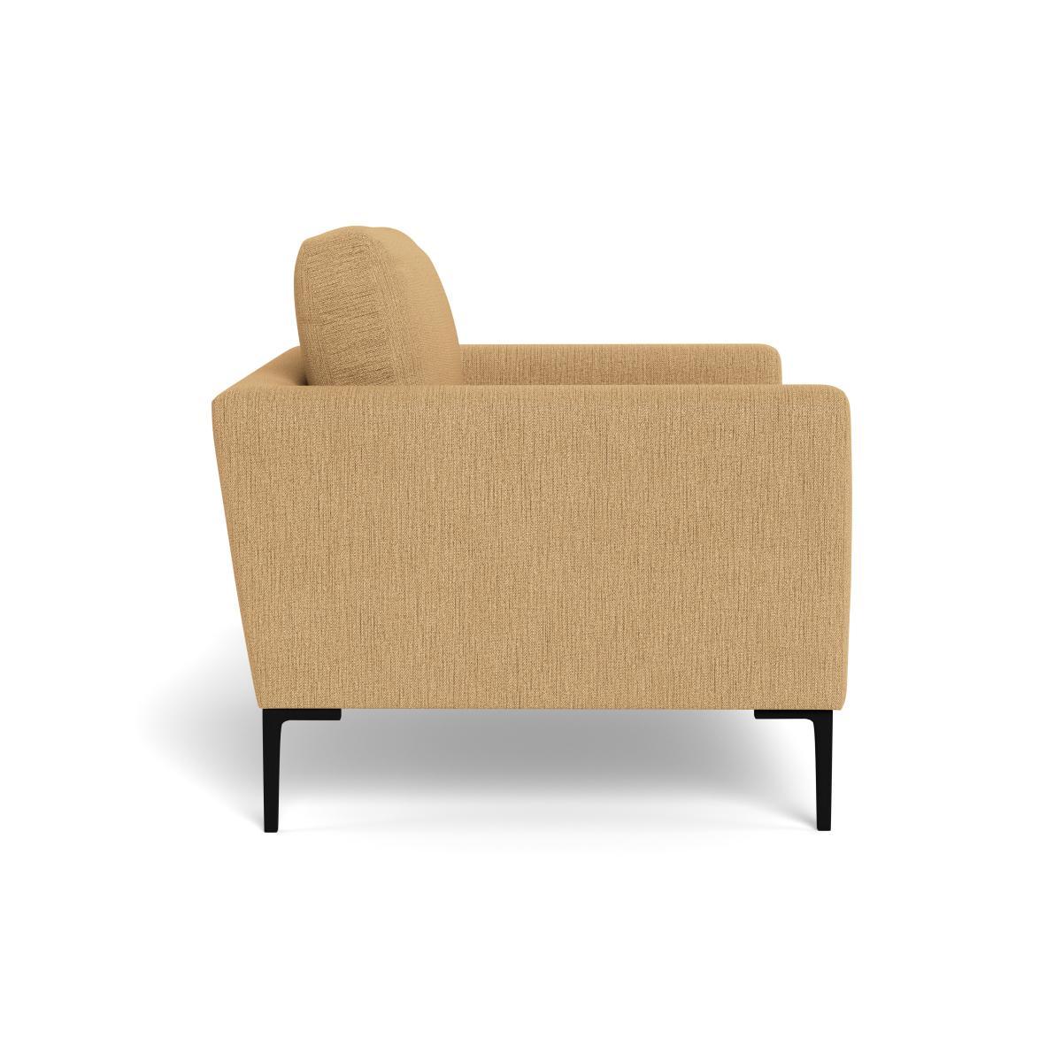 Heal's Eton Loveseat Smart Linen Mix Sand Brass Feet - Heal's UK Furniture – image 3