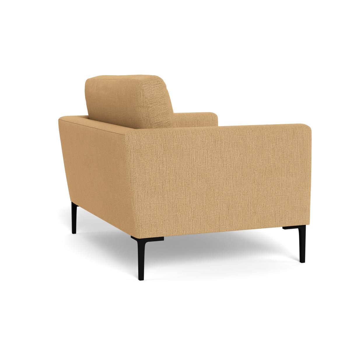 Heal's Eton Loveseat Smart Linen Mix Sand Brass Feet - Heal's UK Furniture – image 4