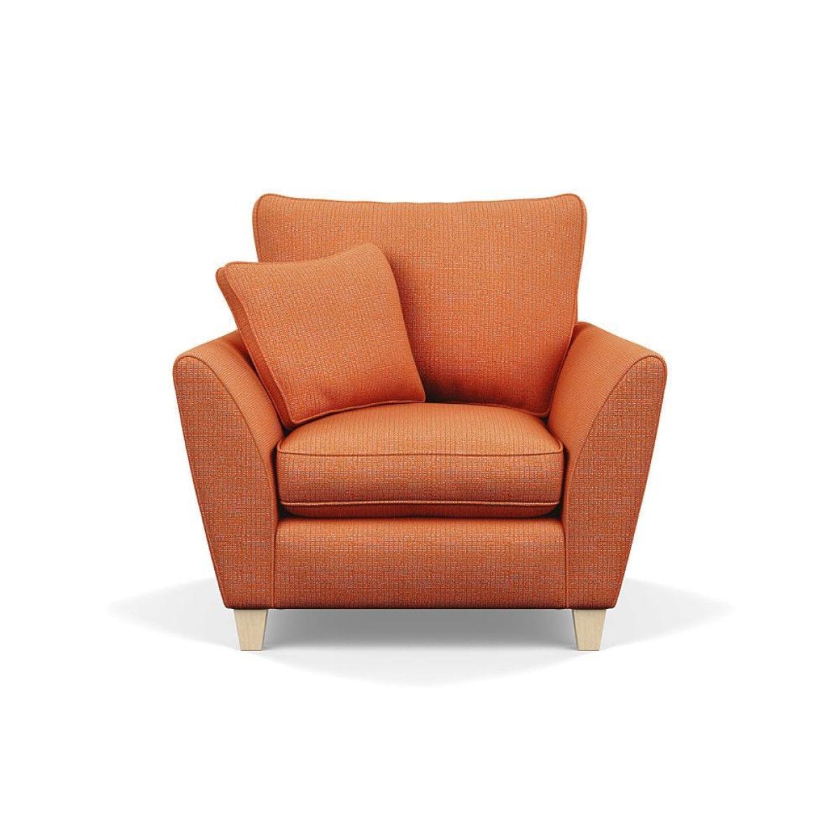 Heal's Torino Armchair In Texture Ink With Black Feet - Heal's UK Furniture – image 101