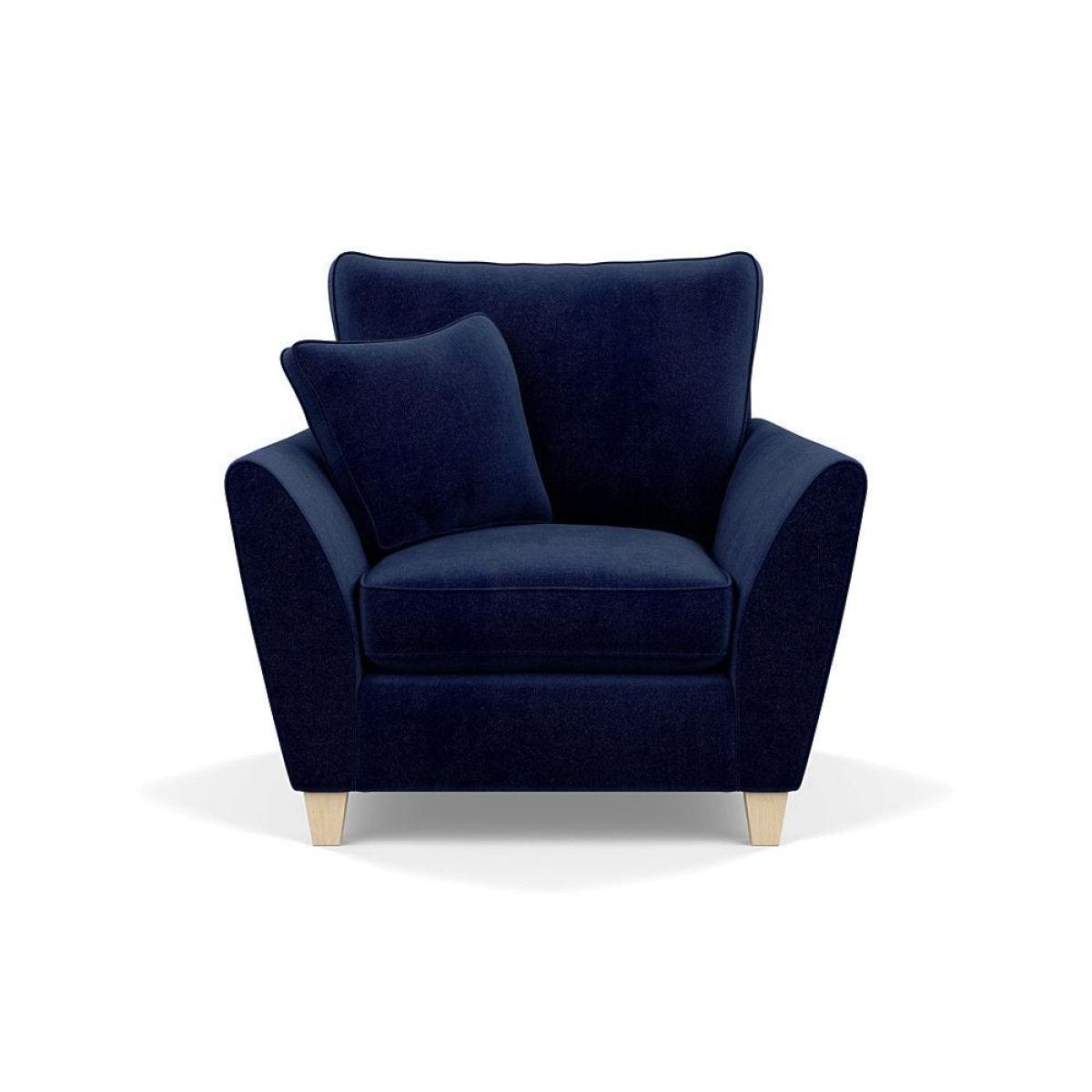 Heal's Torino Armchair In Texture Ink With Black Feet - Heal's UK Furniture – image 109