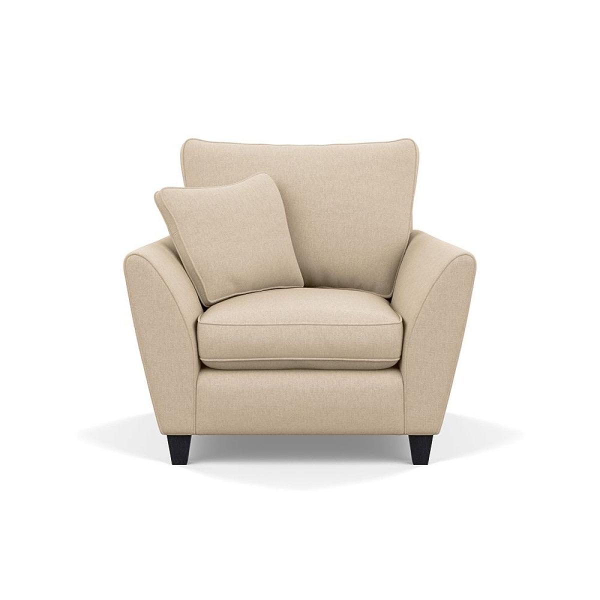Heal's Torino Armchair In Texture Ink With Black Feet - Heal's UK Furniture – image 16