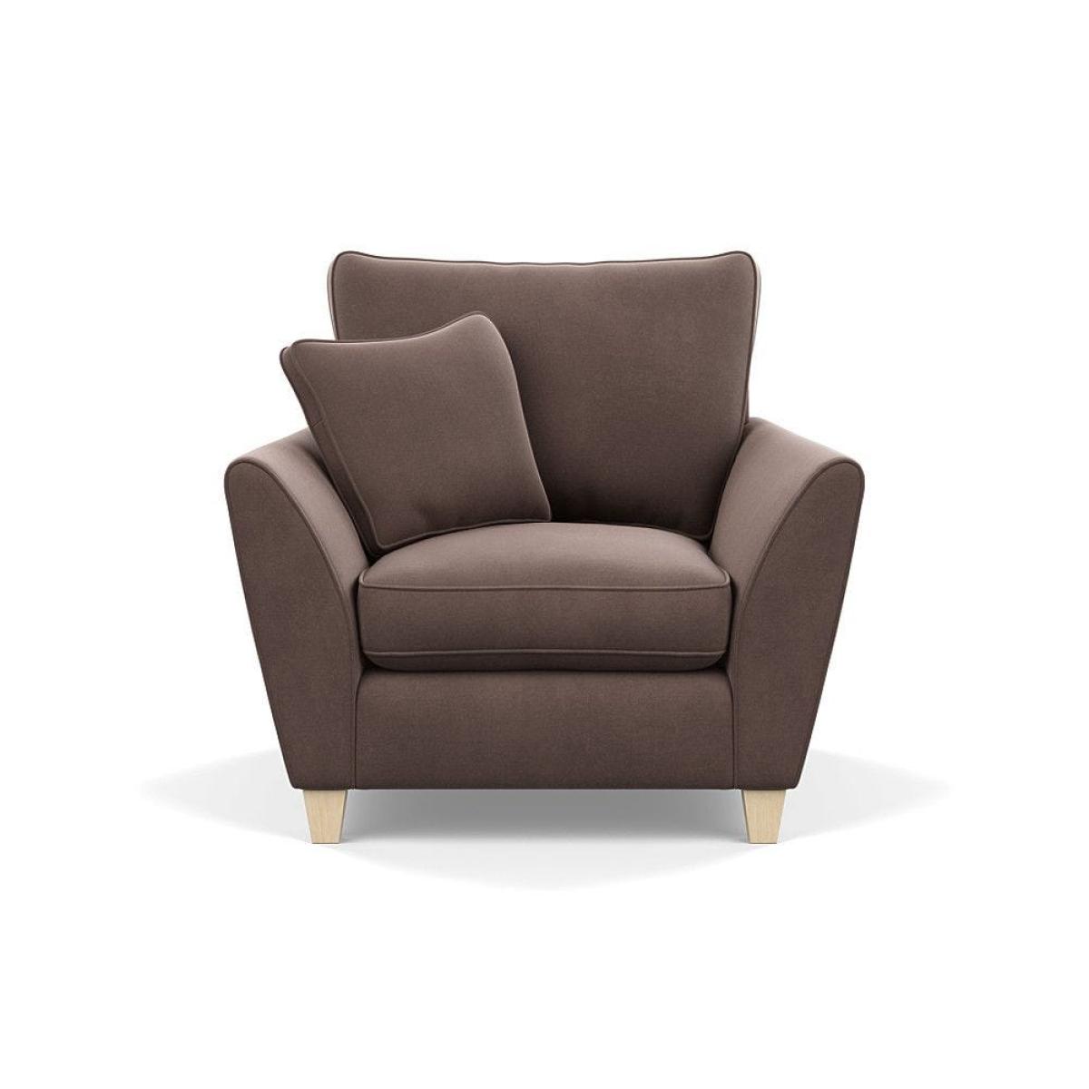 Heal's Torino Armchair In Texture Ink With Black Feet - Heal's UK Furniture – image 33