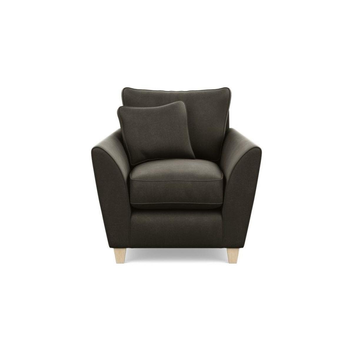 Heal's Torino Armchair In Texture Ink With Black Feet - Heal's UK Furniture – image 55