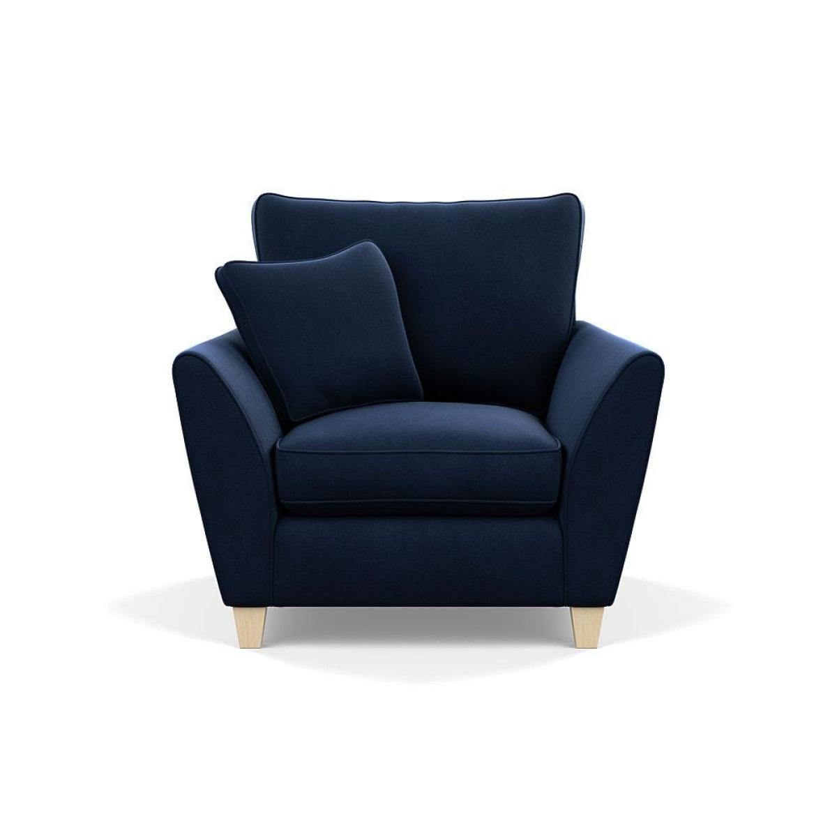 Heal's Torino Armchair In Texture Ink With Black Feet - Heal's UK Furniture – image 58