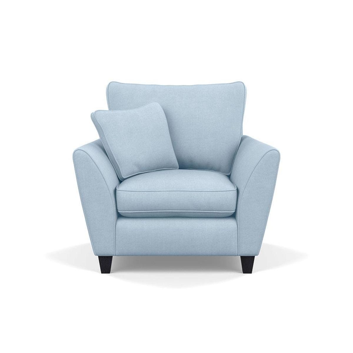 Heal's Torino Armchair In Texture Ink With Black Feet - Heal's UK Furniture – image 67