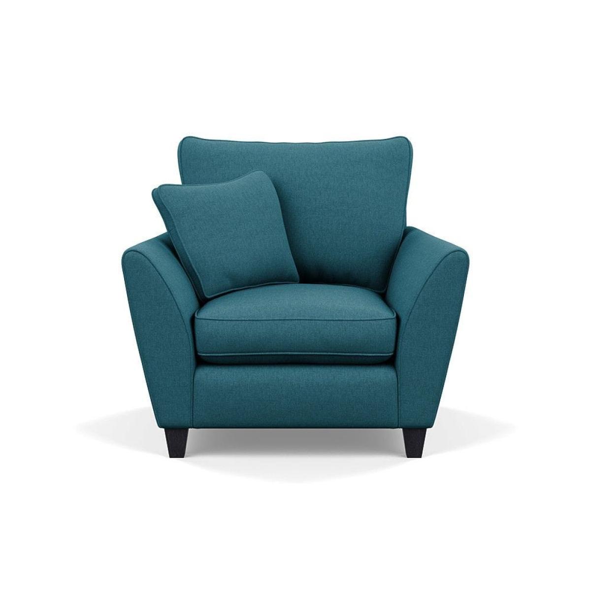 Heal's Torino Armchair In Texture Ink With Black Feet - Heal's UK Furniture – image 75