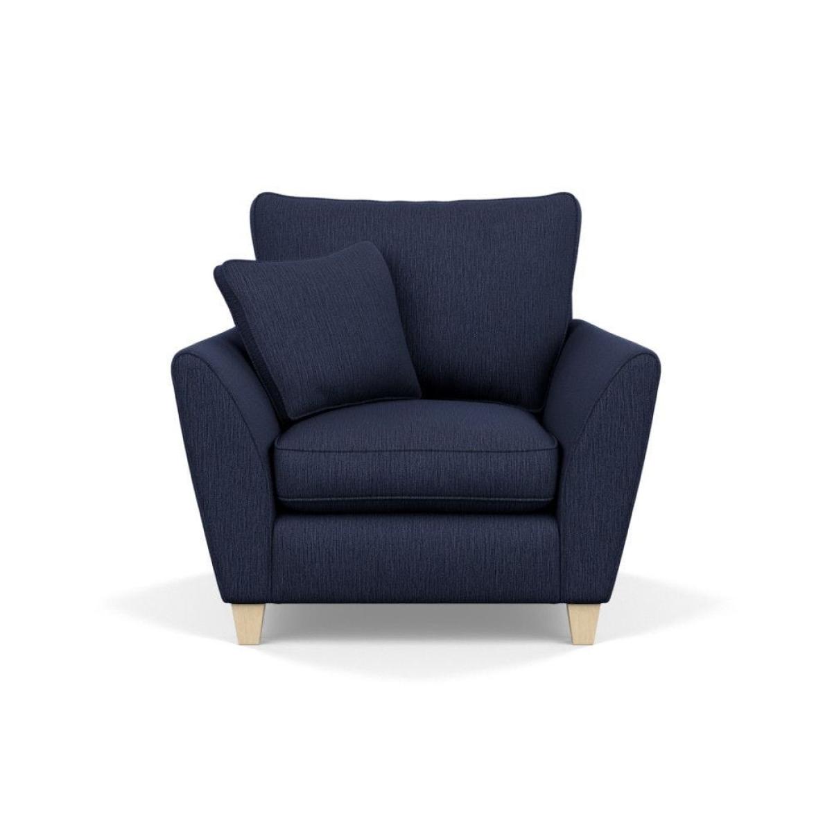 Heal's Torino Armchair In Texture Ink With Black Feet - Heal's UK Furniture – image 81