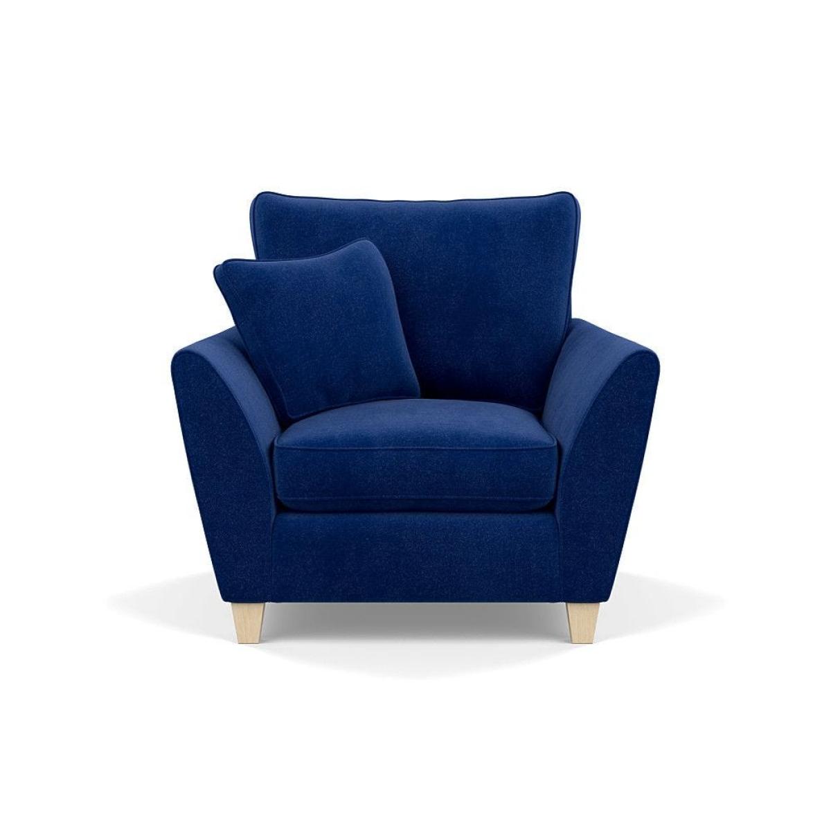 Heal's Torino Armchair In Texture Ink With Black Feet - Heal's UK Furniture – image 91