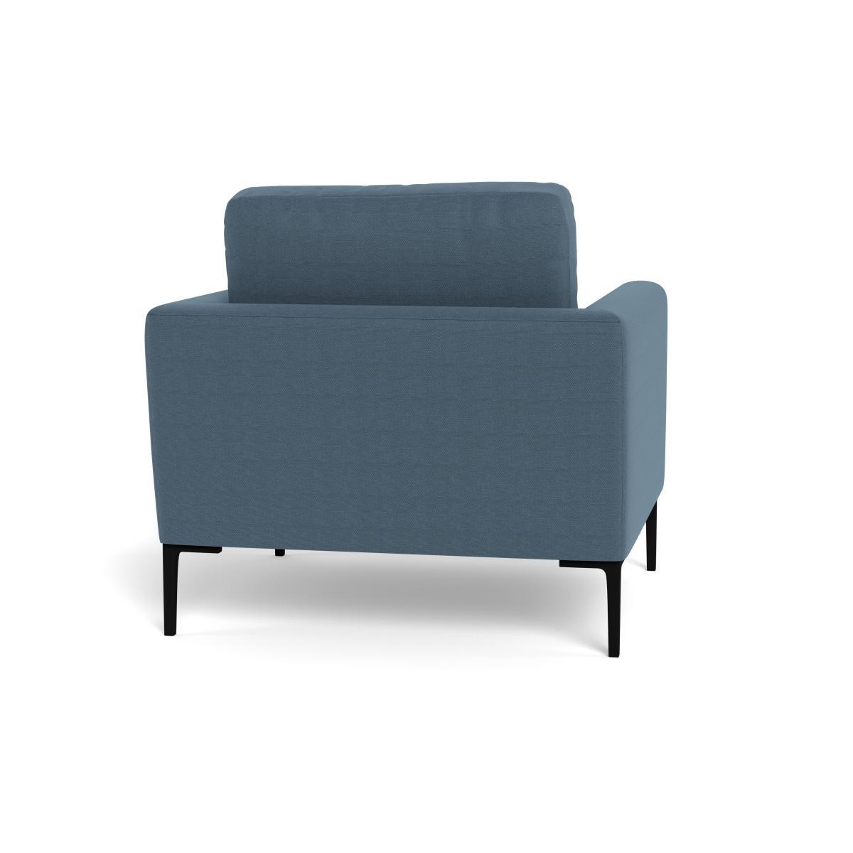 Heal's Eton Armchair Capelo LinenCotton Mineral Brass Feet - Heal's UK Furniture – image 5