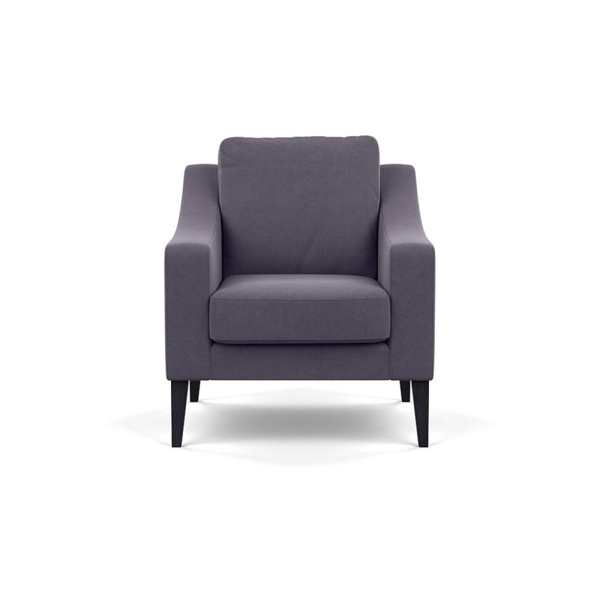 Heal's Richmond Armchair Linen Shadow Black Feet – image 2