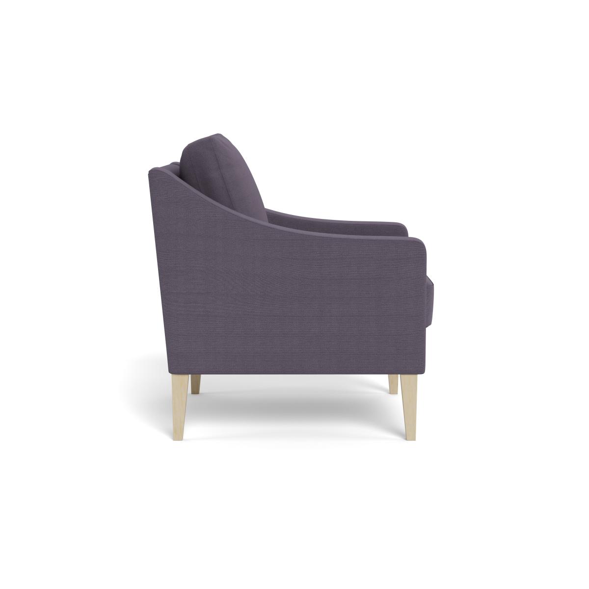Heal's Richmond Armchair Linen Shadow Black Feet – image 4