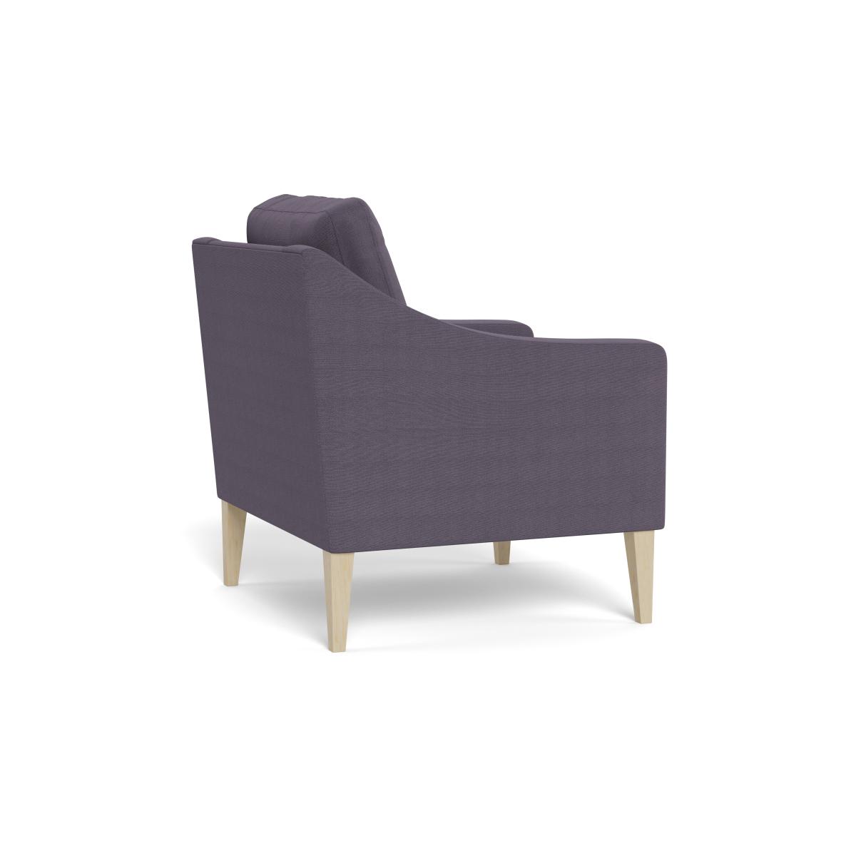 Heal's Richmond Armchair Linen Shadow Black Feet – image 5