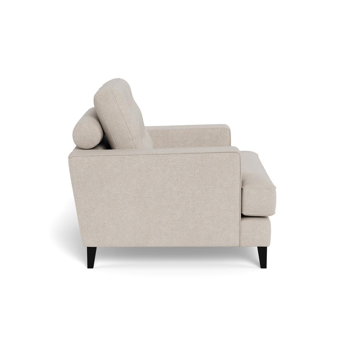 Heal's Mistral Armchair Texture Limestone Natural Feet - Heal's UK Furniture – image 3