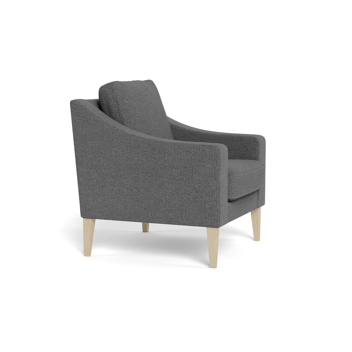 Heal's Richmond Armchair Tejo Noir Natural Feet – image 3