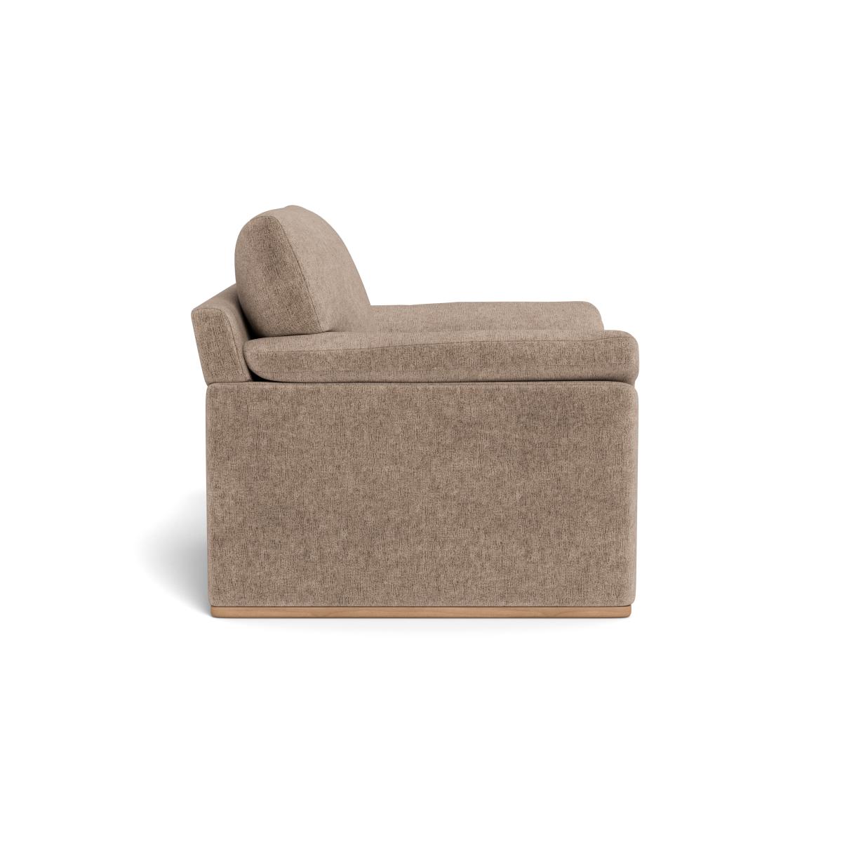 Heal's Paris II Armchair Boucle Velvet Rocky Natural Feet – image 3
