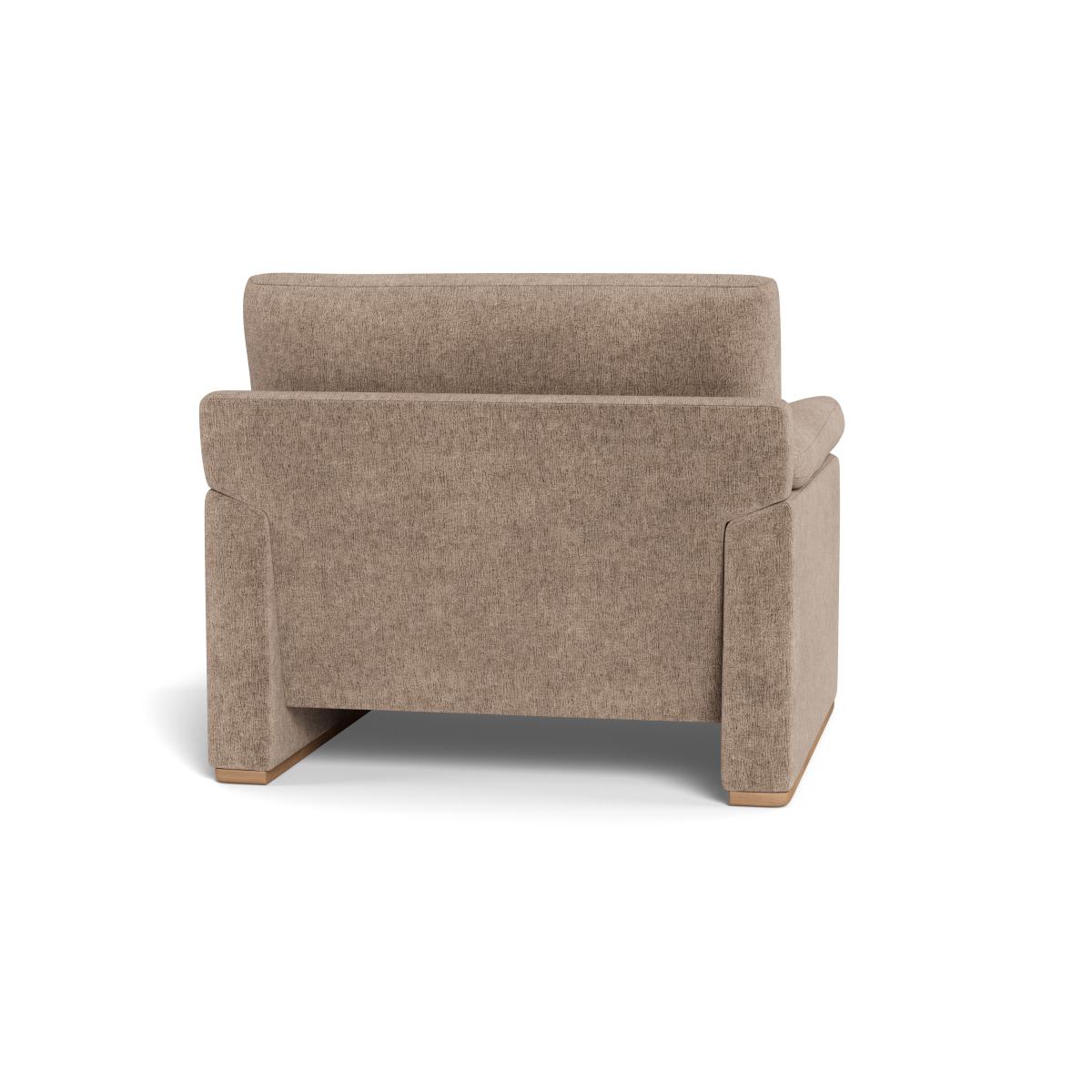 Heal's Paris II Armchair Boucle Velvet Rocky Natural Feet – image 5