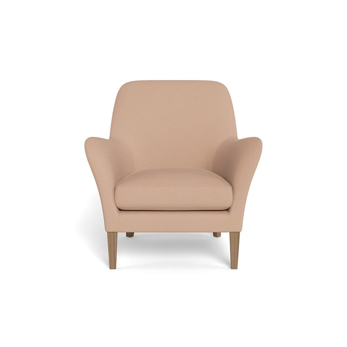 Heal's Wallis Armchair Capelo Linen-Cotton Rosedale Stained Oak Feet – image 2
