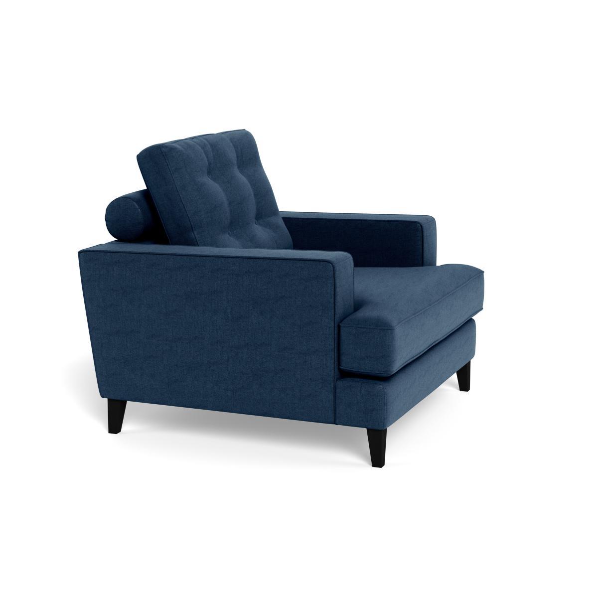 Heal's Mistral Armchair Capelo LinenCotton Inkspot Black Feet - Heal's UK Furniture – image 2