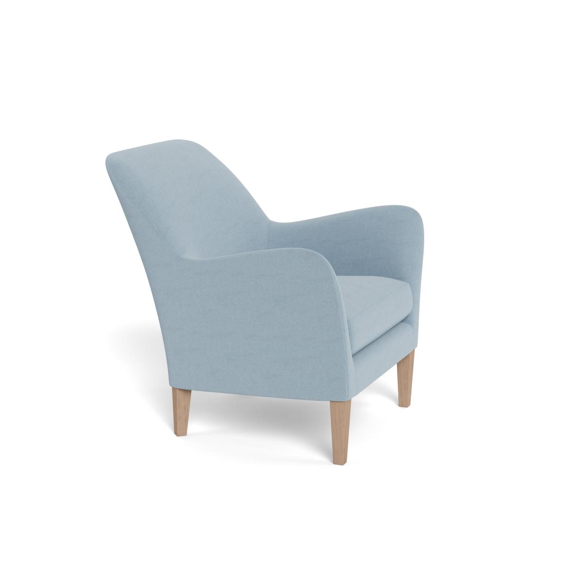 Heal's Wallis Armchair Capelo LinenCotton Sea Shanty Natural Feet - Heal's UK Furniture – image 2