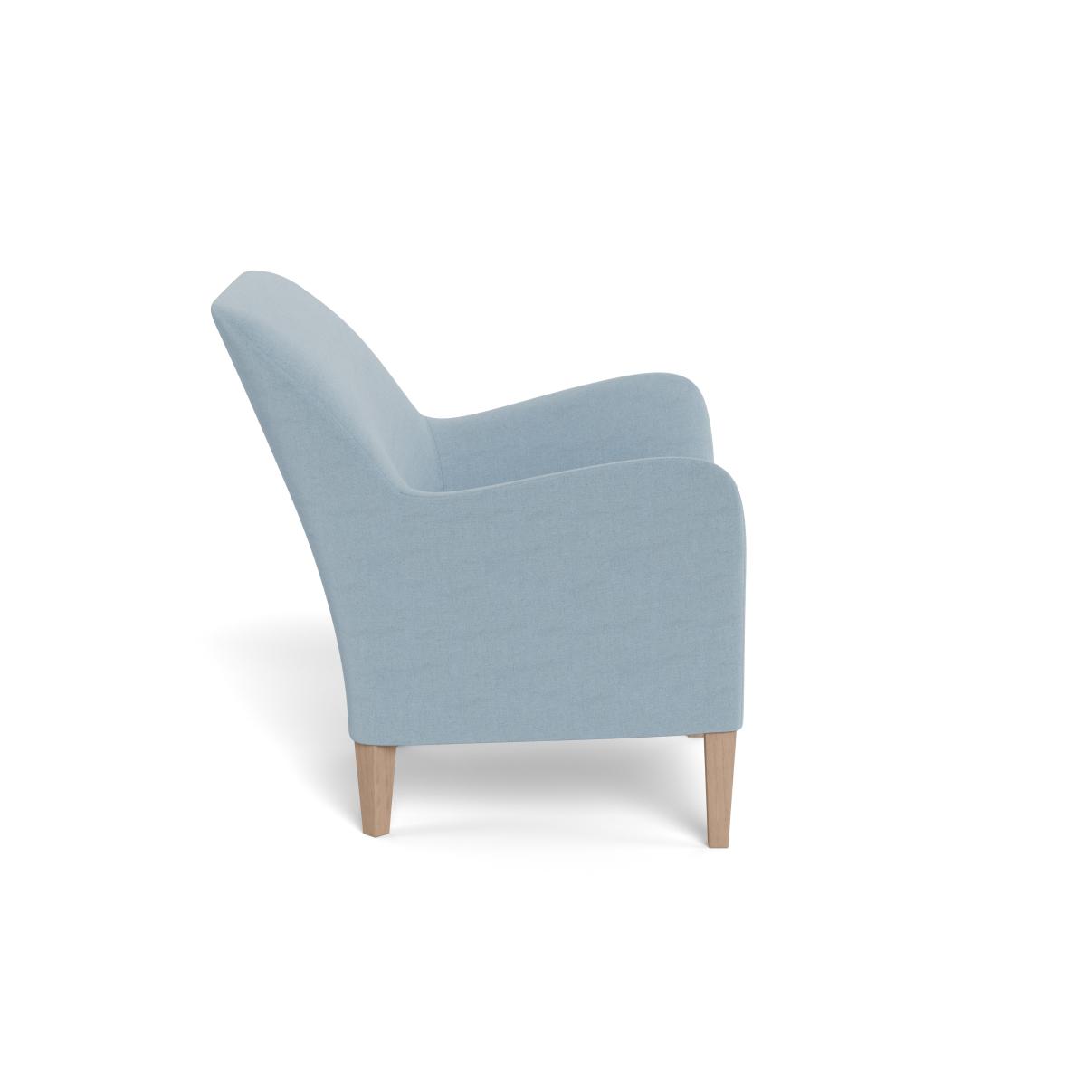 Heal's Wallis Armchair Capelo LinenCotton Sea Shanty Natural Feet - Heal's UK Furniture – image 3