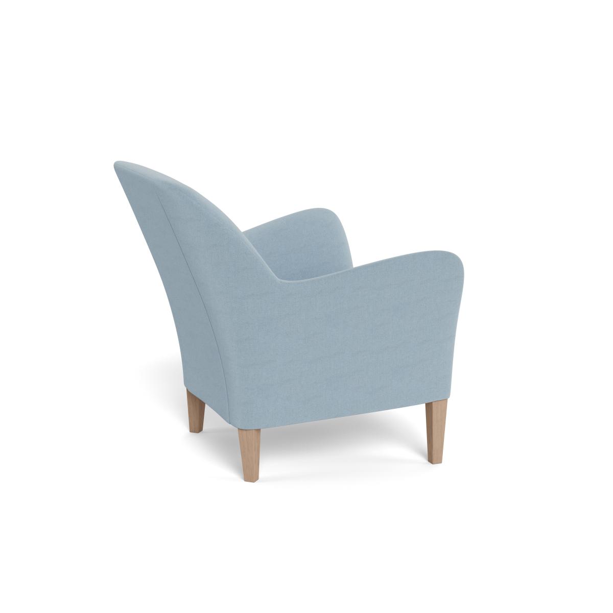 Heal's Wallis Armchair Capelo LinenCotton Sea Shanty Natural Feet - Heal's UK Furniture – image 4
