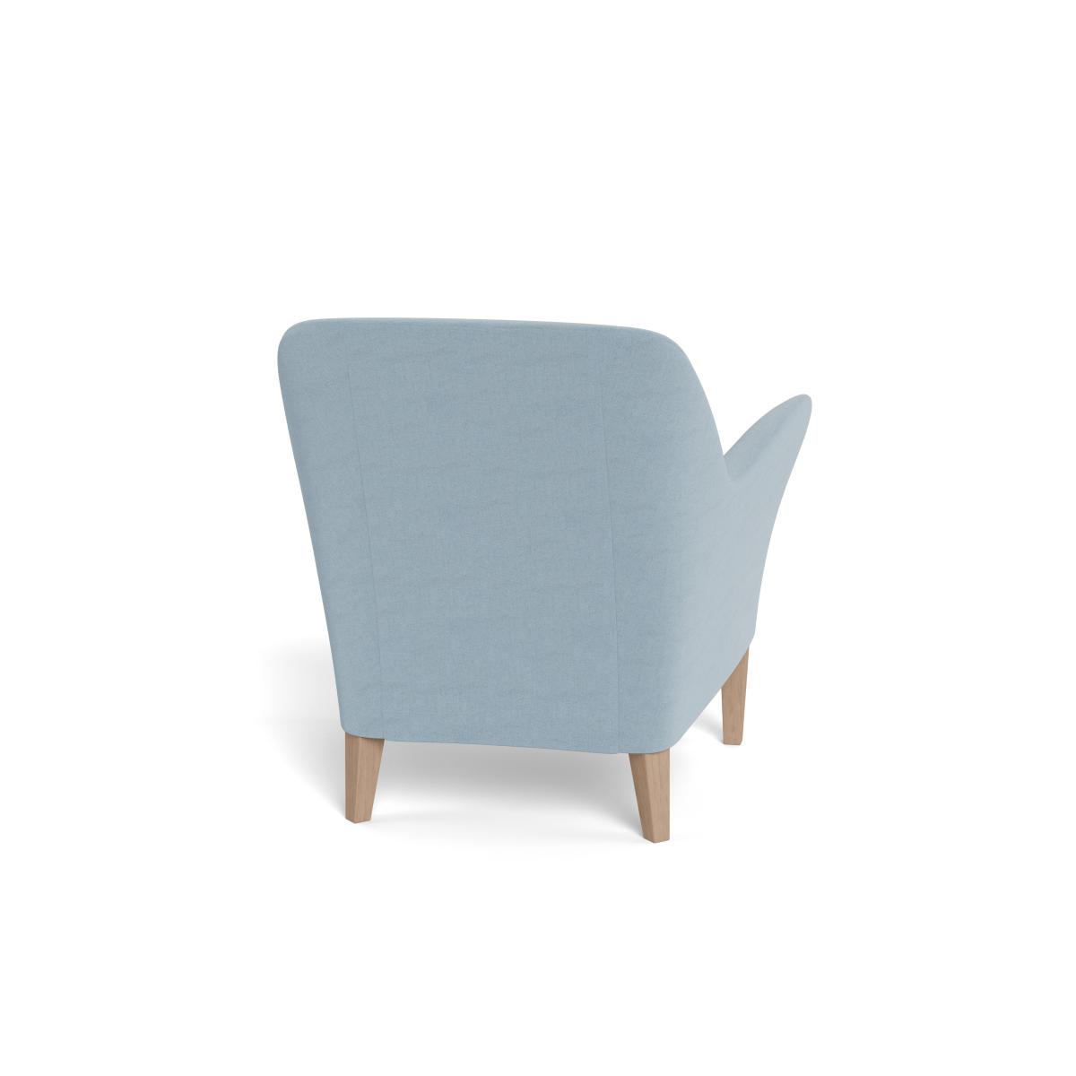 Heal's Wallis Armchair Capelo LinenCotton Sea Shanty Natural Feet - Heal's UK Furniture – image 5