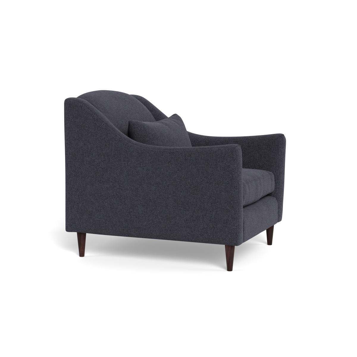 Heal's Somerset Armchair Texture Soot Dark Stain - Heal's UK Furniture – image 2
