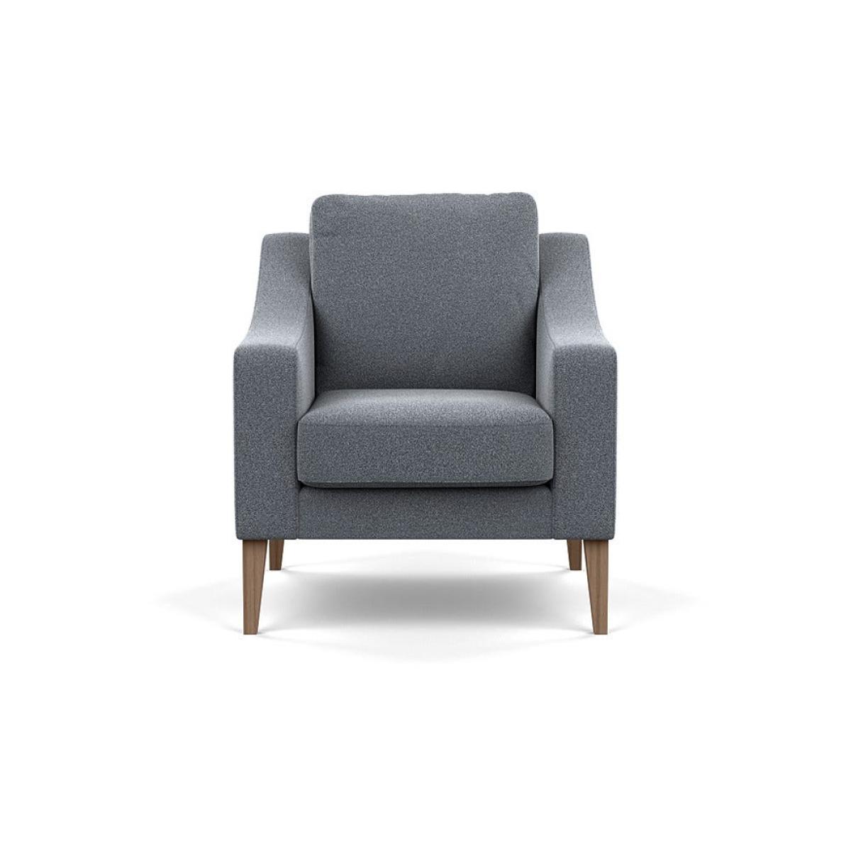 Heal's Richmond Armchair Boucle Steel Tinted Ash Feet – image 2